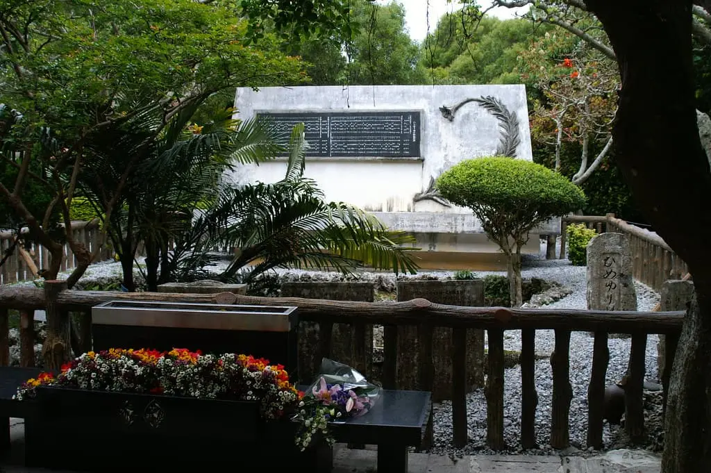 The Himeyuri Peace Museum and Himeyuri War Memorial